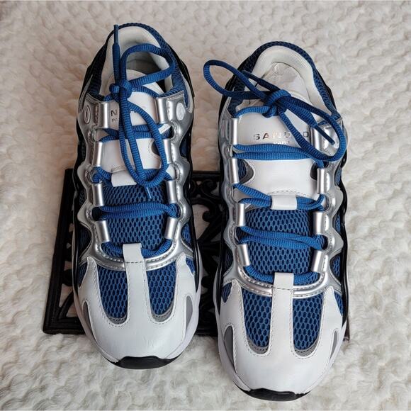 NIB Sandro Atomic Sneakers in Blue, Sz 40 / US 7M / 9W - Picture 2 of 13